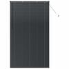vidaXL Tendaggi a veneziana Nero 220 x 130 cm Alluminio