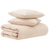 vidaXL Set di Piumoni 2 pz 200 x 200 cm Kapok e Poliestere Beige