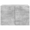 vidaXL Mobile TV da parete Grigio cemento 59,5 x 31 x 40 cm