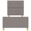 vidaXL Struttura del letto con testiera Talpa 80 x 200 cm Tessuto