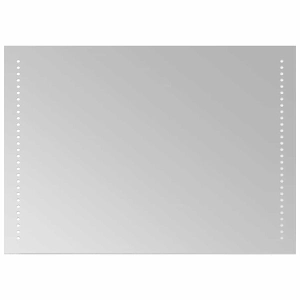 vidaXL Specchio da Bagno con Luci LED 70x50 cm
