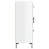 vidaXL Credenza 69,5x34x90 cm in Legno Multistrato Bianco Lucido