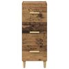 vidaXL Credenza Legno vecchio 34.5 x 34 x 90 cm Legno multistrato