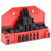vidaXL Set di Serraggio 58 pz in Acciaio Scanalatura a T M10