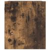 vidaXL Comodini a Muro 2 pz Rovere Fumo 38x34x40 cm