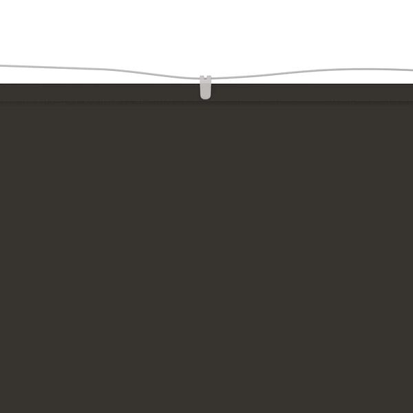 vidaXL Paravento Verticale Antracite 140x600 cm Tessuto Oxford