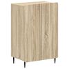 vidaXL Mobile per scarpe ZWOLLE 59,5 x 39,5 x 91,5 cm Rovere Sonoma