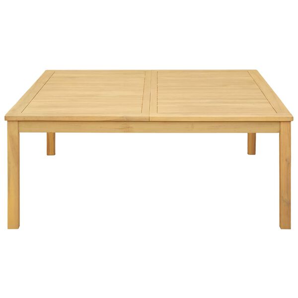 vidaXL Tavolino da Giardino 110x110x45 cm in Legno Massello di Acacia