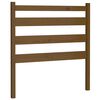 vidaXL Testiera per Letto ambra 81x4x100 cm in Legno Massello di Pino