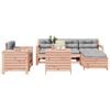 vidaXL Set Divani da Giardino 7 pz in Legno Massello Abete Douglas