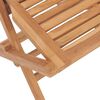 vidaXL Sedie da Giardino Pieghevole 2pz 47x63x90cm Legno Massello Teak
