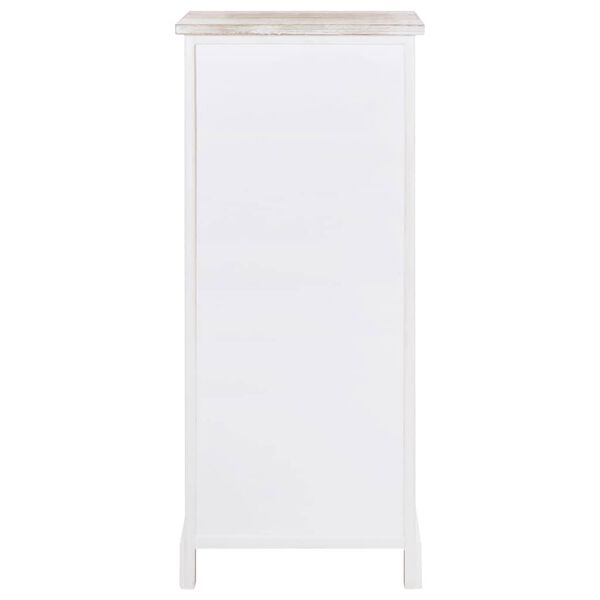 vidaXL Mobiletto 38x28x86 cm in Legno di Paulownia