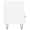 vidaXL Mobile Porta TV Bianco 80x36x50 cm in Legno Multistrato