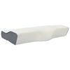 vidaXL Cuscino cervicale Bianco Schiuma Memory 59 x 34,5 x 12 cm