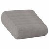vidaXL Federa 6 pcs HEERLEN Grigio Chiaro &Oslash; 15 x 40 cm corduroy