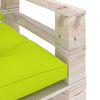 vidaXL Set Divani da Giardino Pallet 5 pz con Cuscini in Legno di Pino