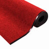 vidaXL Tappetino Altro Rosso e Nero 120 x 400 cm Poliammide e PVC