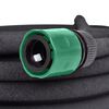 vidaXL Tubo di Irrigazione da Giardino Nero 0,6" 50 m in Gomma