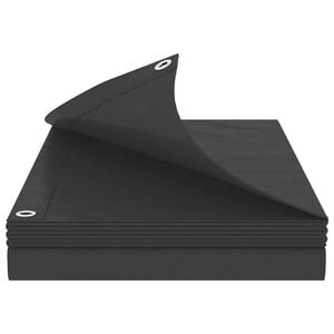 vidaXL Telo con Occhielli Grigio Antracite 2 x 3 m 90 gsm PE