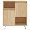 vidaXL Credenza Rovere Sonoma 60x35x70 cm in Legno Multistrato