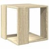 vidaXL Tavolino da Salotto Rovere Sonoma 32x32x30cm Legno Multistrato