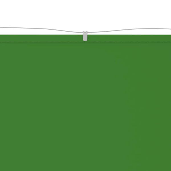 vidaXL Paravento Verticale Verde Chiaro 60x600 cm in Tessuto Oxford