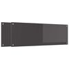 vidaXL Schienale da cucina 2 pz Grigio scuro 120 x 40 cm