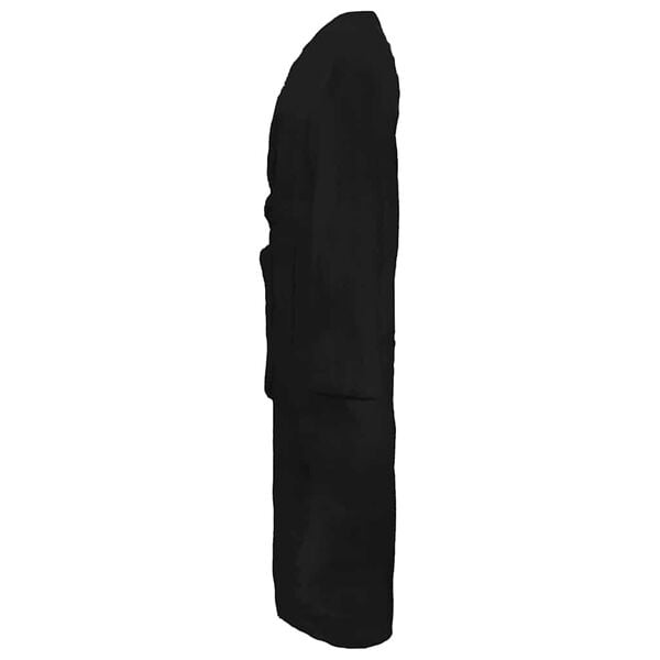 vidaXL Accappatoio KINN Nero S Cotone