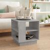 vidaXL Tavolino Salotto Grigio Cemento 40x40x43 cm Legno Multistrato