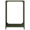 vidaXL Rastrelliera per Legna da Ardere Verde Oliva 44x28x65 cm