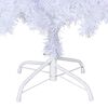 vidaXL Albero di Natale artificiale Bianco 210 cm PVC e Acciaio