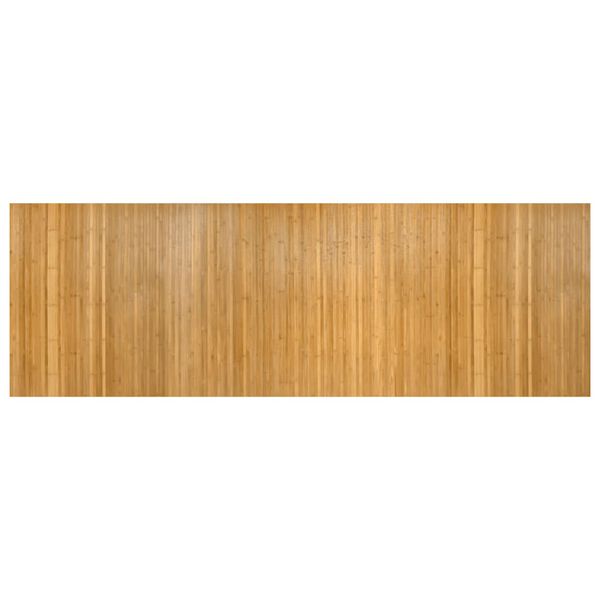 vidaXL Tappeto Rettangolare Naturale 100x300 cm in Bamb&ugrave;