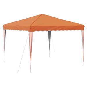 vidaXL Tenda per feste a pop-up 288 x 288 x 245 cm Arancione
