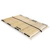 vidaXL Rete a Doghe 7 Zone senza Materasso con 28 Doghe 140x200 cm