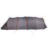 vidaXL Tenda a tunnel con tetto Grigio e arancione 778 x 356 x 210 cm