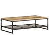 vidaXL Tavolino da Salotto 110x60x35 cm in Legno Massello di Recupero