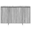 vidaXL Credenza Grigio sonoma 120 x 41 x 75 cm Legno multistrato