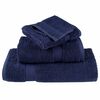 vidaXL Asciugamani da Bagno SOLUND 2 pz Blu Navy 100x150cm 600gsm