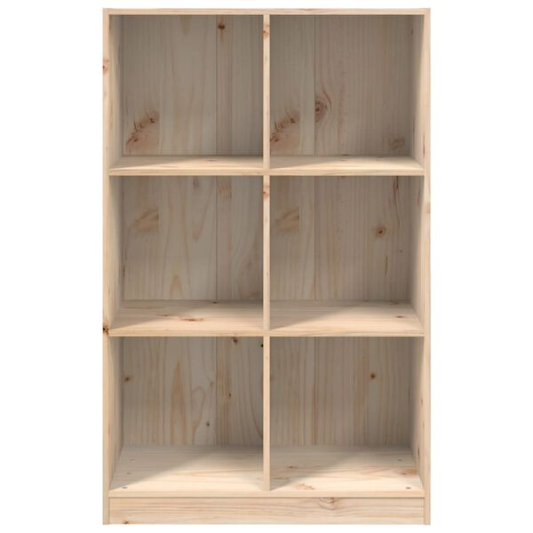 vidaXL Libreria 70x33x110 cm in Legno Massello di Pino