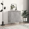 vidaXL Credenza Grigio Cemento 60x35x70 cm in Legno Multistrato