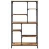 vidaXL Libreria Legno vecchio 99 x 35,5 x 176 cm Legno multistrato