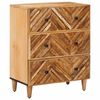 vidaXL Armadi di Stoccaggio Marrone 60 x 33,5 x 75 cm