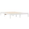 vidaXL Letto Libreria senza Materasso Bianco 120x200 cm Legno di Pino