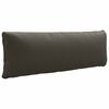 vidaXL Cuscino per Schiena a 1 Pezzo PUTTEN 100% Poliestere Antracite