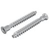vidaXL Viti confermat 2 pz Argento &Oslash;7 x 58 mm Metallo