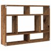 vidaXL Mensola a Muro Legno Antico 75x16x55 cm in Legno Multistrato