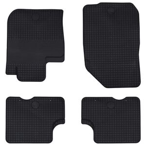 vidaXL Tappetino per Auto 4 pz adatto per DACIA DUSTER 2010-2017 Gomma