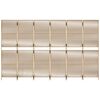 vidaXL Divisorio per Ambienti a 6 Pannelli Beige in Polyrattan