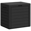 vidaXL Baule da Giardino Antracite 58,5x46x55 cm in Polipropilene