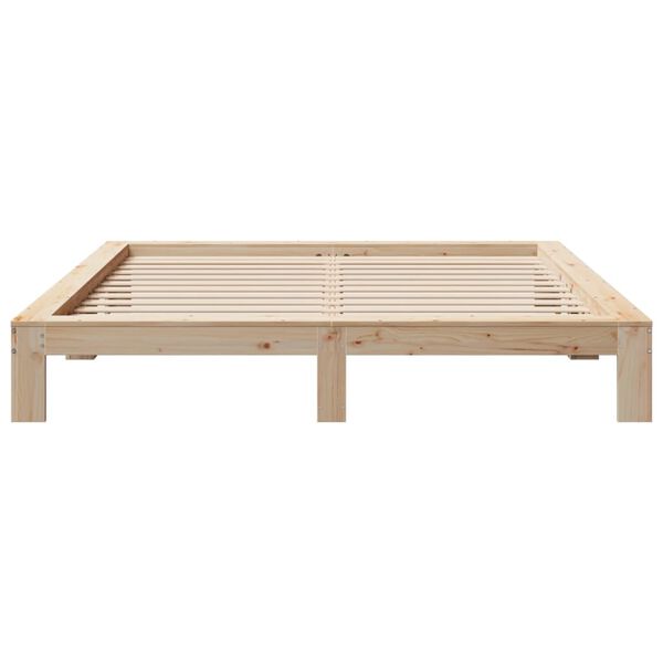 vidaXL Letto senza Materasso 180x200 cm in Legno Massello di Pino